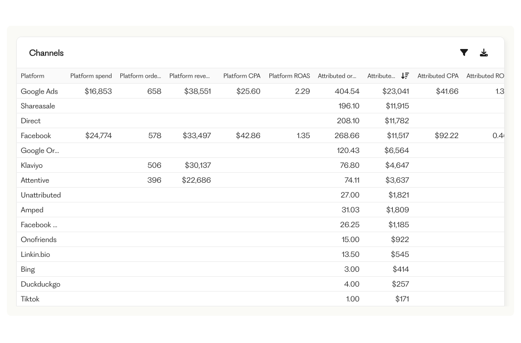 screenshot of Black Crow AI